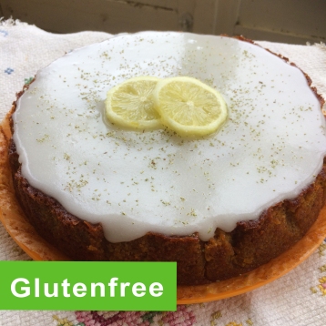 Glutenfri citronkaka // Glutenfree lemon cake